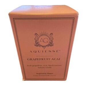 Aquiesse Grapefruit Acai Luxury Scented Candle - 6.5 oz new in box